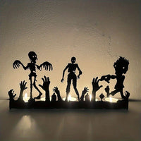 Geometric Skeleton Candle Holder