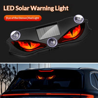 Evil Eye Motion-Sensing Solar-Powered Rear-Window Warning Light