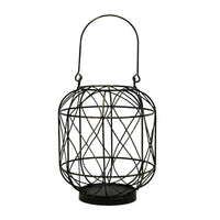 Geometric Iron Candlestick