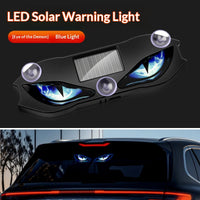 Evil Eye Motion-Sensing Solar-Powered Rear-Window Warning Light