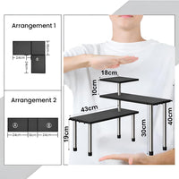 SpaceOra's Stylish Heavy Duty Kitchen Organizer Rack Stand