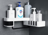 Suction Bathroom Corner Shelf