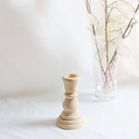 Korean Style Log Candle Holder