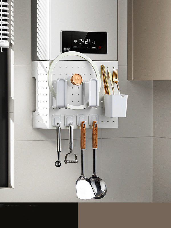 Wall-Mounted Kitchen Shelf