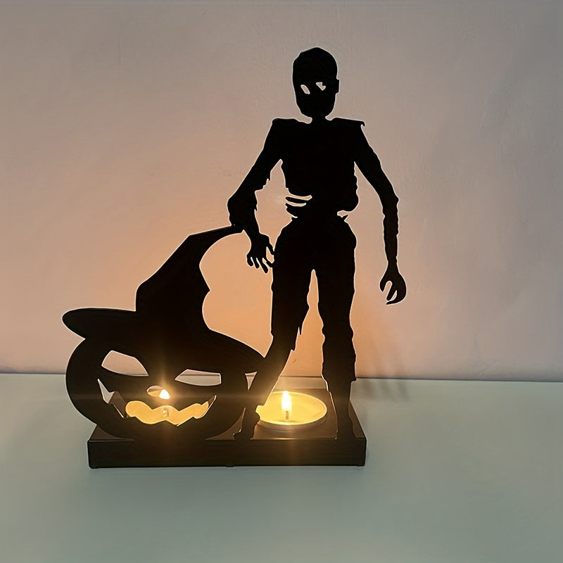 Geometric Skeleton Candle Holder