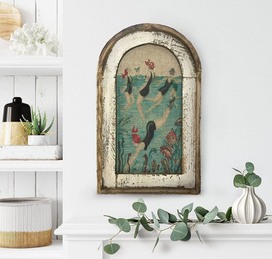 Swimming Decorative Mural Wall Art